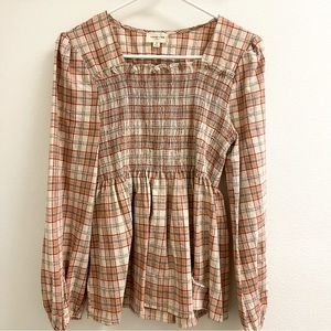 Roolee Plaid Peplum